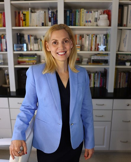 Tammy Vetter standing in her office